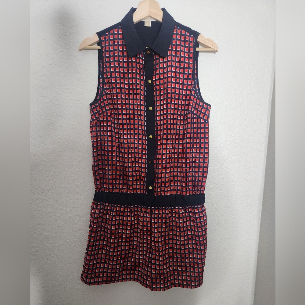 Michael Kors Women Short Sleeveless Romper Multicolored Medium